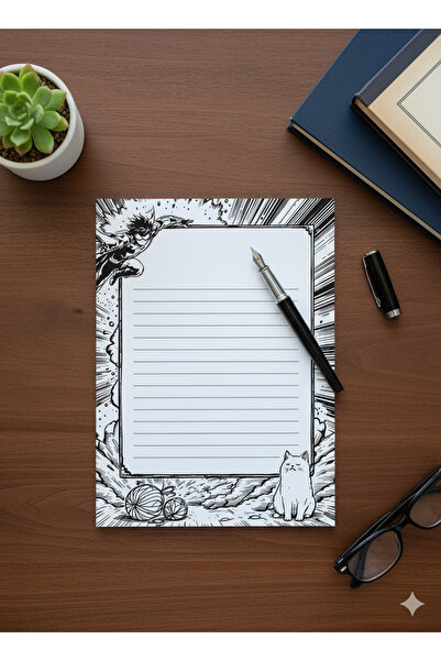 Anime Temalı Notepad