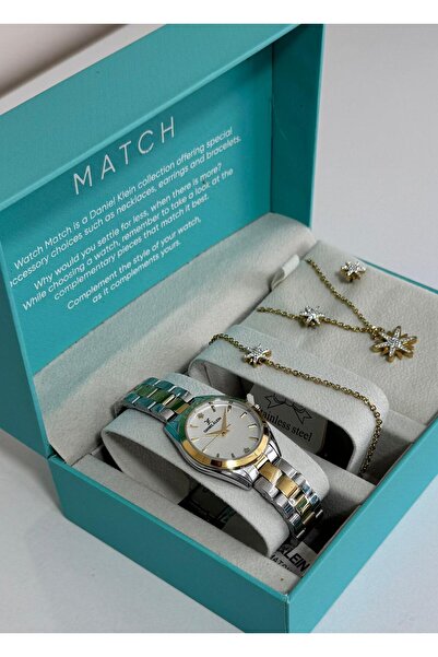 Daniel Klein PREMİUM KADIN KOL SAATİ ÇELİK KASA - KORDON 3 ATM SUYA DAYANIKLI