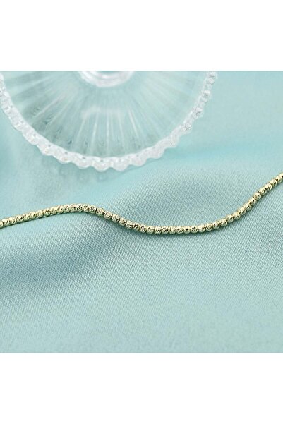 Bijuteria SORELLY Brățară din argint cu mărgele canelate din argint