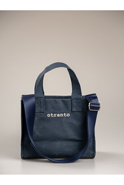 Otranto Company Sole Mumlu Kanvas Çanta - Okyanus
