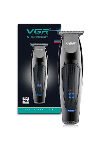 VGR Mens Hair Clippers Professional Hair Beard Trimmer 6 Level Adjustment, Electric Clippers V-070