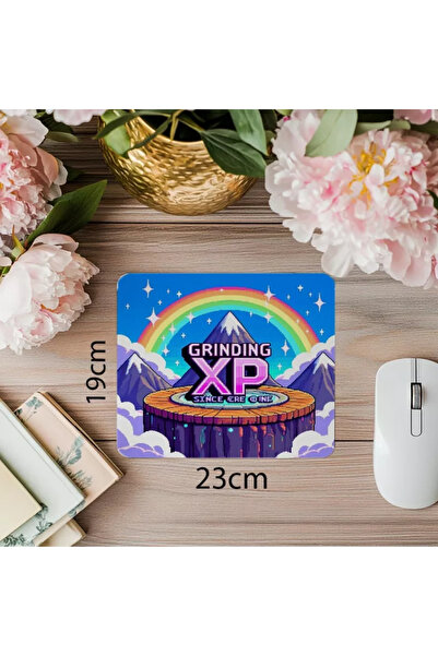 Wisdom Rain لوحة ماوس ريترو بيكسل مكتوبة من XP - 19 × 23 سم 2 مم مستطيلة مطبوعة مستوردة