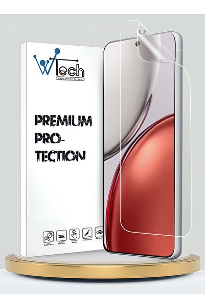 Wtech غشاء هيدروجيل رفيع ومرن لهاتف Honor X9d 5G 2025 - شفاف