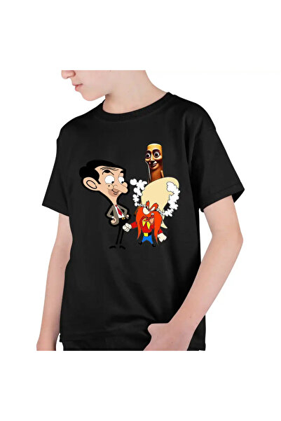 OEM Tricou Copii Baieti Yosemite Sam Mr Bean Tung Sahur Brainrot Italian