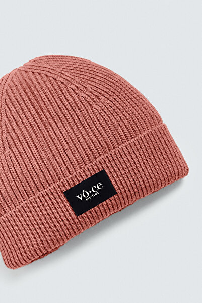 voce studios Salmon Knit Beanie