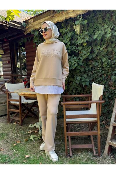 Moodbasic Applique Embroidered Hooded O Yhşo Set