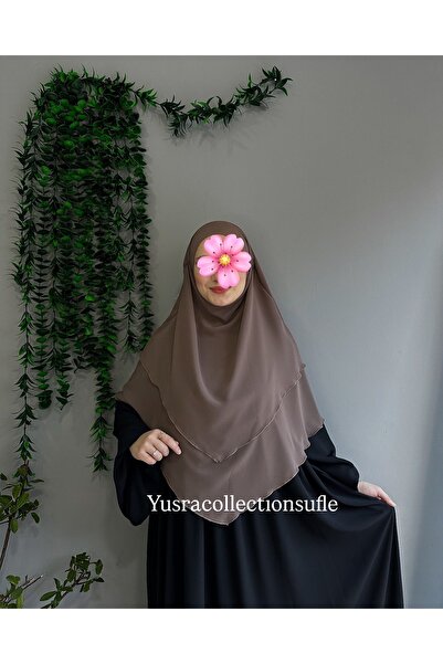 Yüsra Collection Tesettür Orta Boy Şifon Sufle