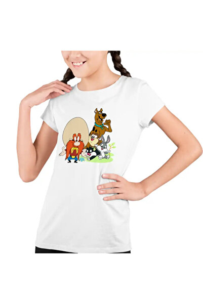 OEM Tricou Copii Fete Yosemite Sam Scooby Doo