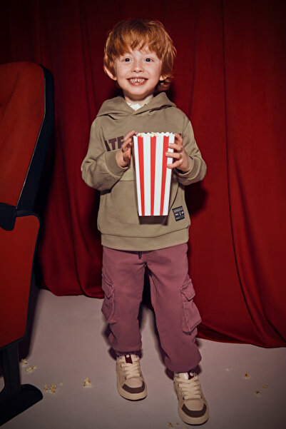 MAYORAL 04567-58 Purple Pants-Soft Cargo