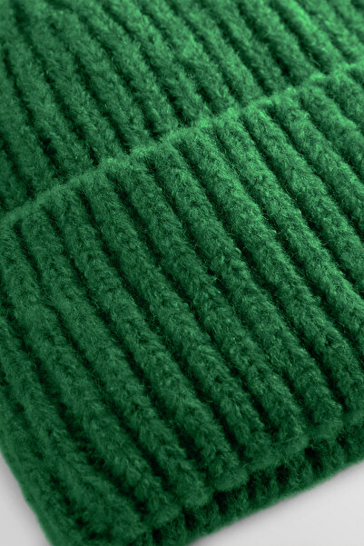voce studios Green Wool Beret