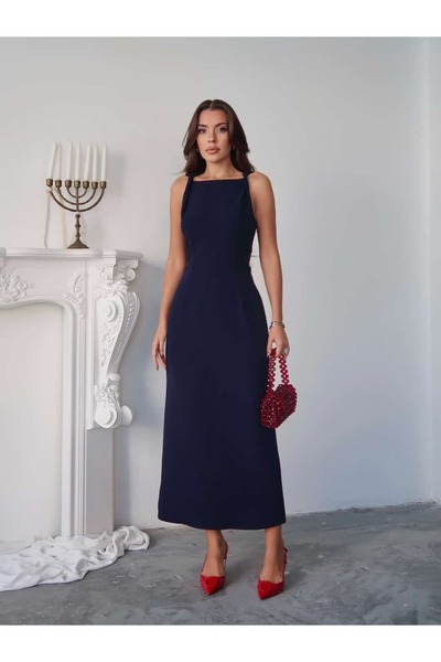 Swass Donna Elbise Lacivert