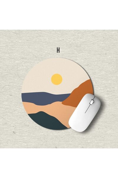 FenerciHediyelik لوحة ماوس مستطيلة من Abstract Summer Day مطبوع