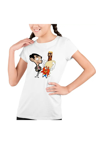 OEM Tricou Copii Fete Yosemite Sam Mr Bean Tung Sahur Brainrot Italian