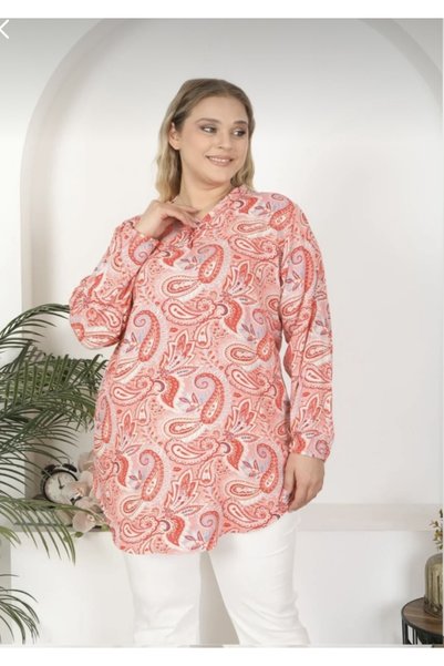 volkitolki Woven viscose cotton fabric, comfortable cut tunic.