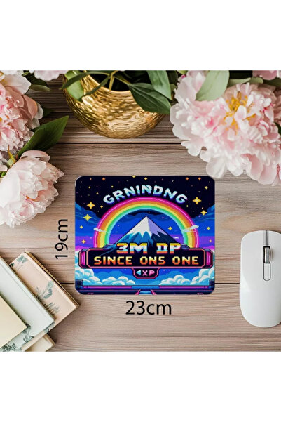 Wisdom Rain لوحة ماوس ذات طابع من لعبة بداية إلى الآن - 19 × 23 سم 2 مم مستطيلة مطبوعة مستوردة