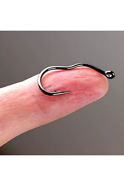 Hokkaido 30 Adet 7 Numara,Automatic Flip Fishhook,Flip İğne,İğne boyu 14.5 mm...