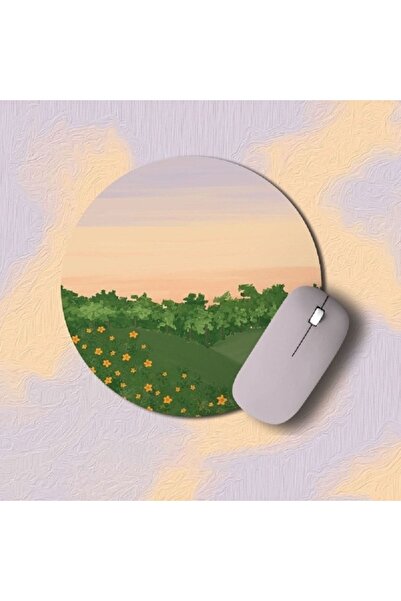 FenerciHediyelik سجادة ماوس دائرية من بيرينج مطبوع