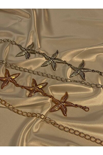 Fiori Lanț de talie pentru femei cu detalii aurii și argintii, centură pentru rochie, centură pentru fustă, centură pentru pantaloni