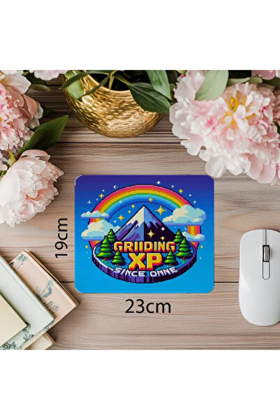Wisdom Rain لوحة ماوس XP Gamer - ألوان ثلاثية الأبعاد - 19 × 23 سم 2 مم مستطيلة مطبوعة مستوردة