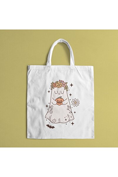 FenerciHediyelik Halloween Printed Shoulder Bag