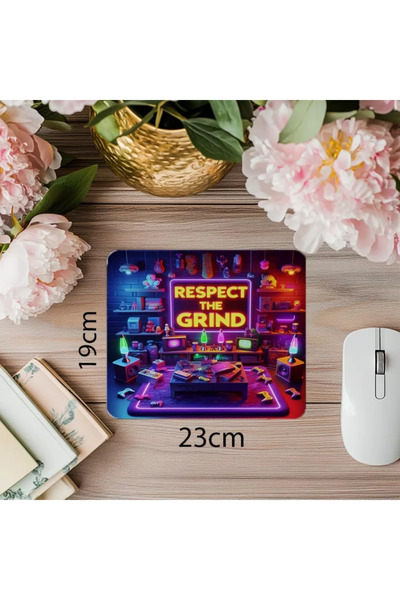 Wisdom Rain لوحة ماوس تعكس روح اللاعب - 19 × 23 سم 2 مم مستطيلة مطبوعة مستوردة