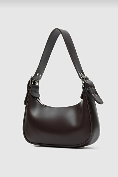 Moda Pie Geantă pentru femei Kemer Two Capsules, piele maro