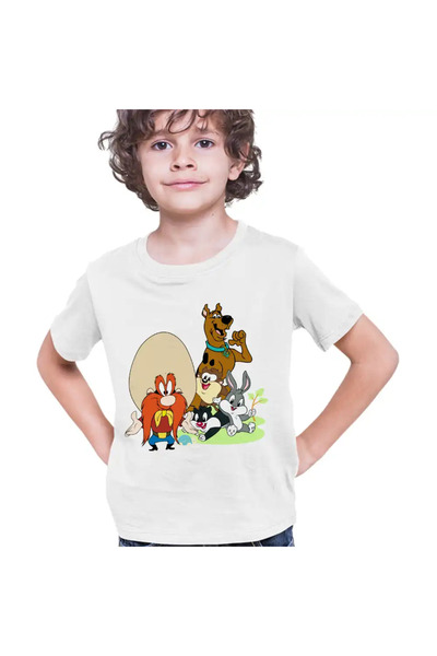 OEM Tricou Copii Baieti Yosemite Sam Scooby Doo