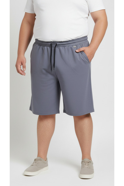 balkonda Men's Shorts Bermuda with Pockets Oversized & Regular Fit Cotton Loose Fit Stretchy