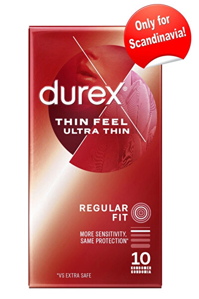 Other Durex Feel Thin - Condoms 20% Thinner 10 pcs