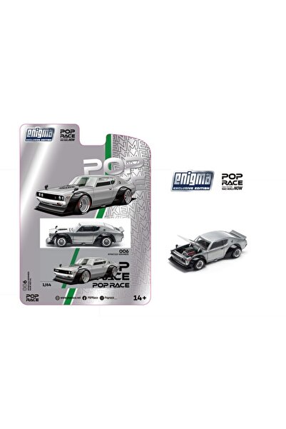 HOT WHEELS Pop Race 1/64 KPGC110 Kenmeri Raw Material Enigma Exclusive Editio...