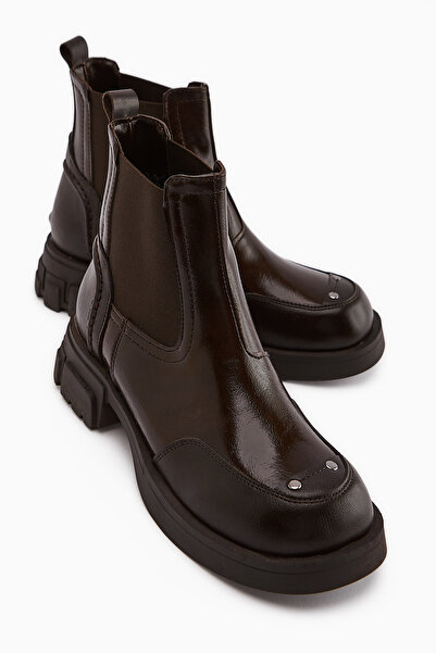 Limoya Γυναικείες μπότες Emely Brown ελαστικές