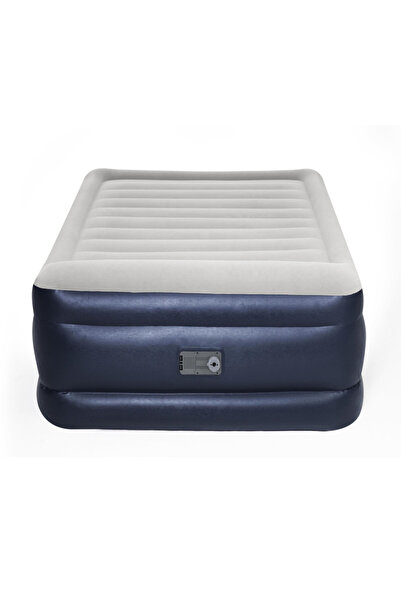 TSUMAB Bestway Premium Queen Air Bed with Built-In Electric Pump – Comfortable Inflatable Mattress for Home