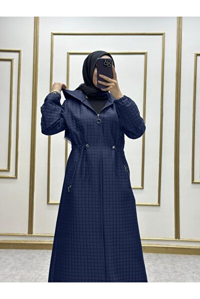 NİLNUR MODA Trenci SAMIRA KAPITONE KA cu glugă ERMUARLI