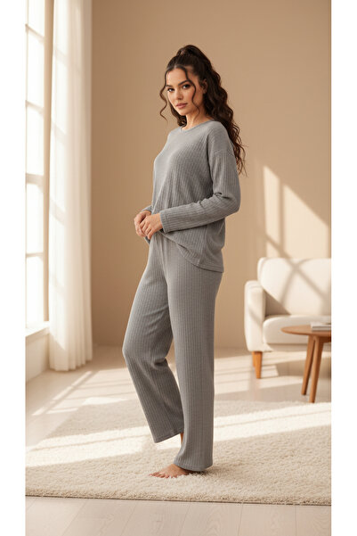 trendlina Knitwear Camisole Double Set