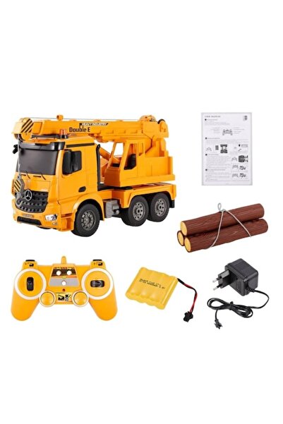 DOUBLE EAGLE Crane truck, with logs, RC CaDa Mercedes Benz scale 1:20, E526-003