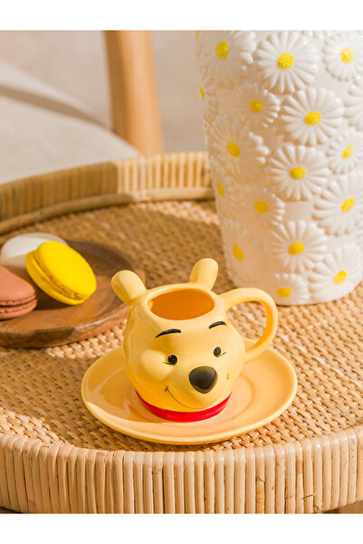 LC Waikiki Peak Yeni Sezon Winnie the Pooh Baskılı Seramik Kahve Fincanı 100 ml