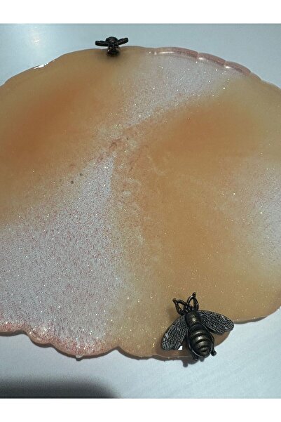 Pelince Colorful Epoxy Presentation and Serving Tray Series (Decorative - 25 cm)