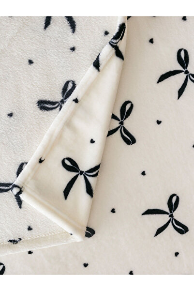 LC Waikiki Bow Printed Single Blanket 150X220 cm (W5)