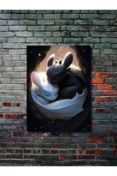 ZNC Ejderhanı Nasıl Eğitirsin - Film & Dizi Posterleri, Özel Tasarım Kağıt Po...