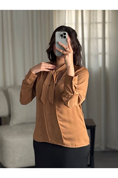 SELSAL بلوزة ساتان رسمية