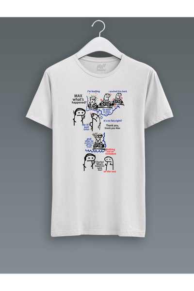 FNBX تي شيرت تشارلز وماكس وايت