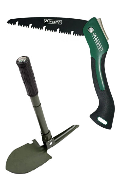 Orcamp Katlanır Testere ve Kürek kazma Seti