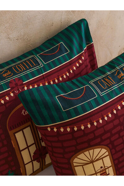 LC Waikiki Vizyon Yeni Sezon Yılbaşı Temalı Çift Kişilik Nevresim Seti