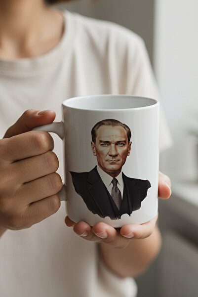 MeshCraft3D كوب سيراميك مع صورة مصطفى كمال أتاتورك |   كوب هدايا خاص بمناسبة ...