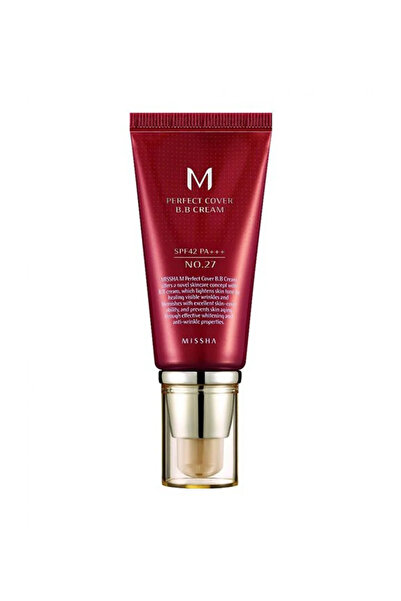 Missha كريم بي بي بتغطية مثالية لون بيج عسلي 27