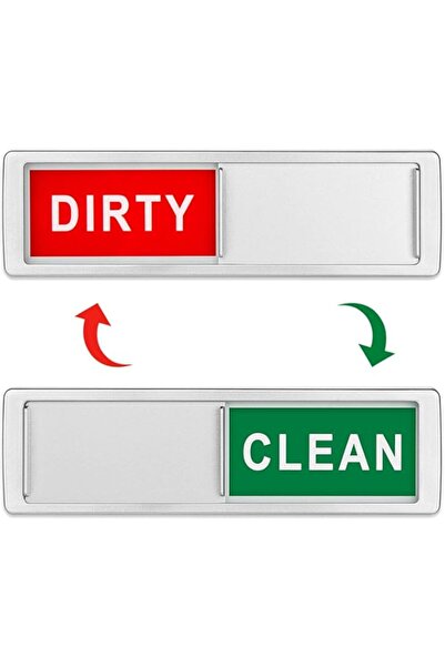 Generic Brand Cimkiz Dishwasher Magnet Clean Dirty Sign Shutter Only Changes ...