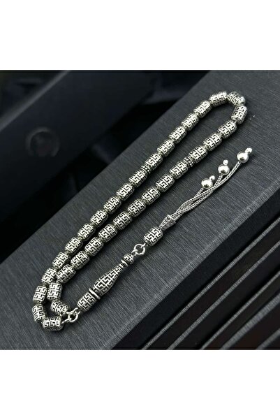 Tasarım Fizyon İşçiliği İle 925 Ayar Gümüş Tesbih