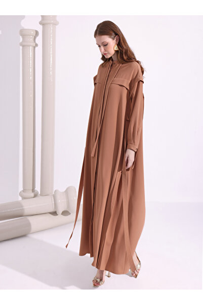 Store Wf Denim Stitched Dress