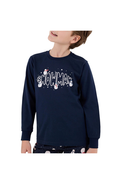 ROLY POLY RolyPoly RP3680-2 Erkek Çocuk Kışlık İkili Pijama Takım