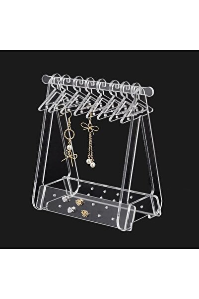 Generic Brand Tazweeq Earring Holder Stand, Cloth-horse Shape Jewelry Display...
